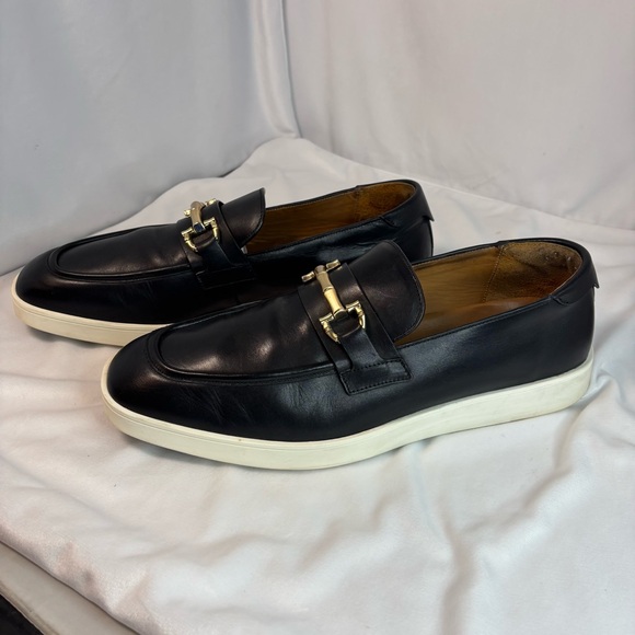 ALDO Mr B’s Courtside Leather Black Loafers Men’s Sz 12 main image 9